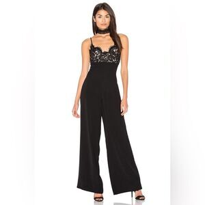 Revolve MAJORELLE Midnight Muse Jumpsuit in Black